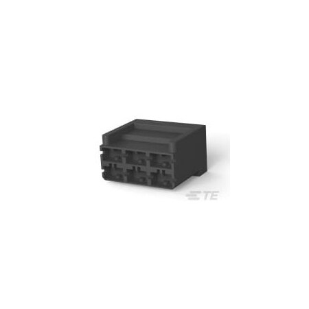 Te Connectivity PL 250 REC HSG 6P NYLON BLACK 926330-1